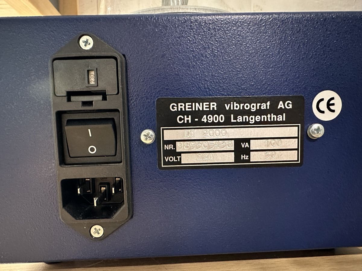 Messen: Greiner Vibrograph Leak Checker 2000 – Gebraucht aus Dornach von  2