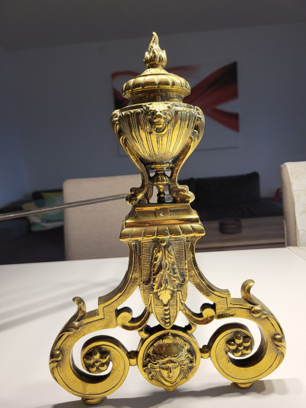 Toutes les décorations: Antike Kaminböcke – D'occasion à Suhr par lul_87gh 1