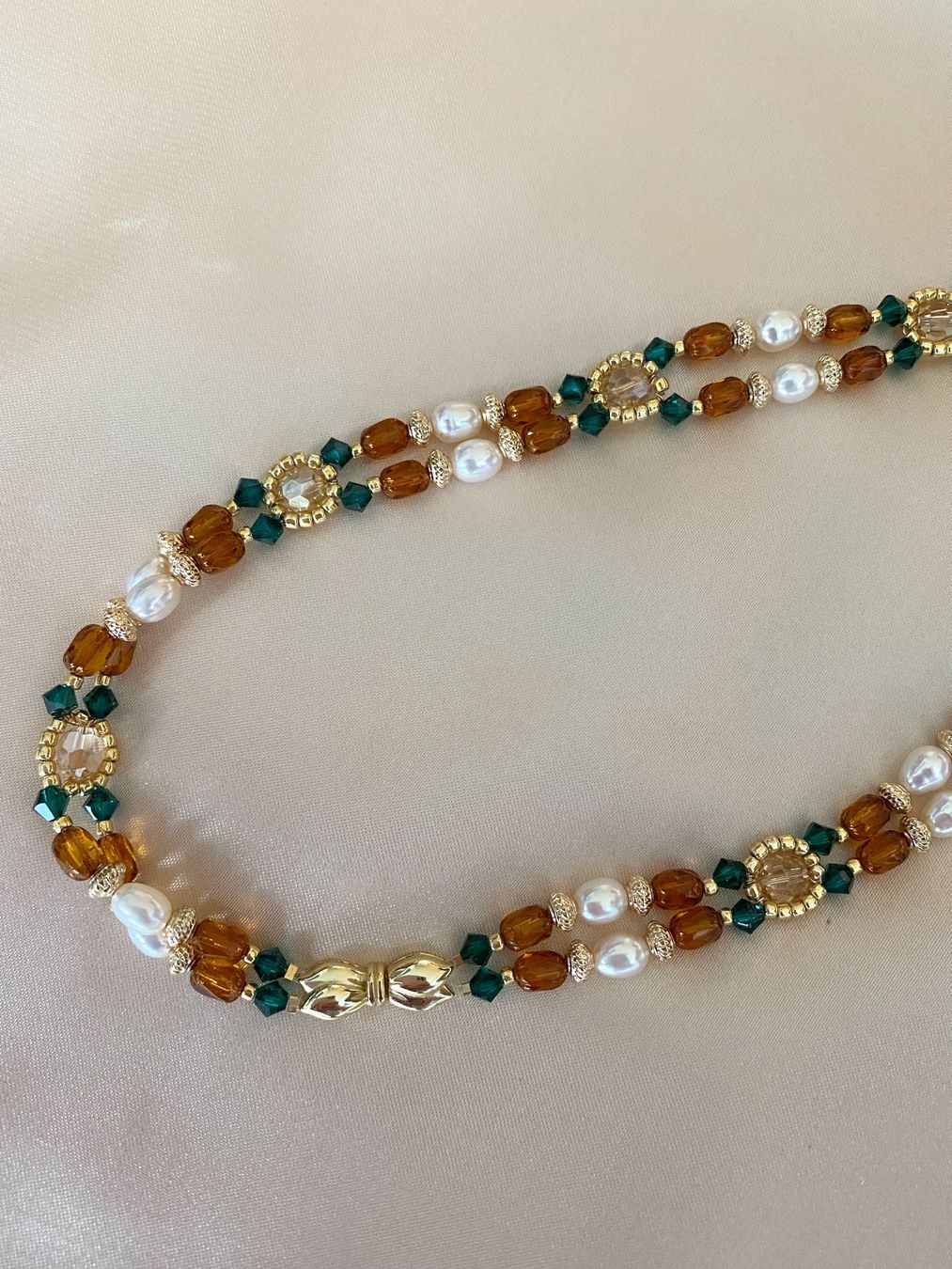 Catenine: Süsswasserperlen/Perlen Kette Chocker echte – Nuovo e nell'imballaggio originale da Sarnen venduto da Yingsperlen4 2