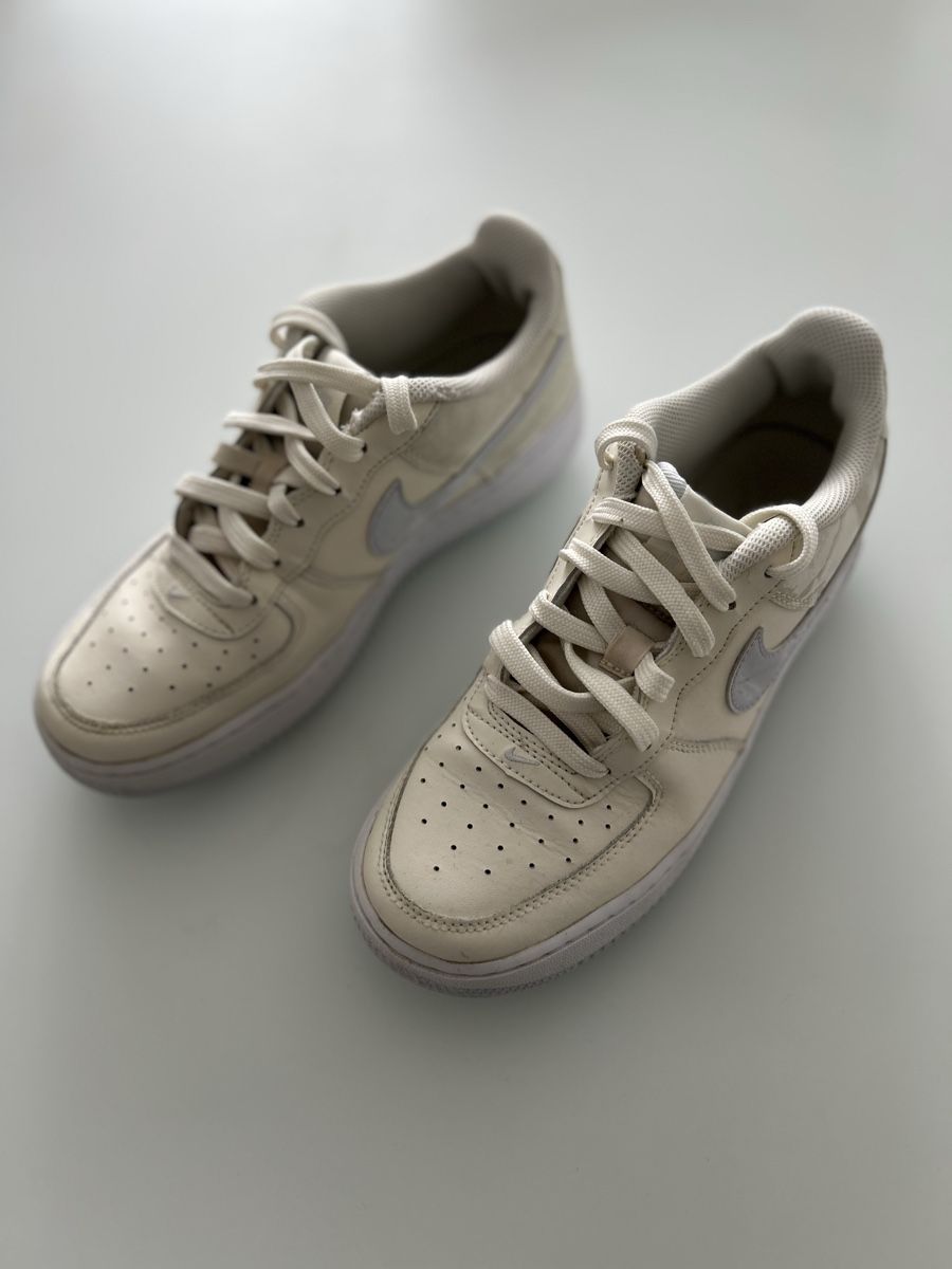 Scarpe da uomo: Nike Air Force 1 beige clair, pointure 39 – Usato da Boncourt venduto da fcb2005 2