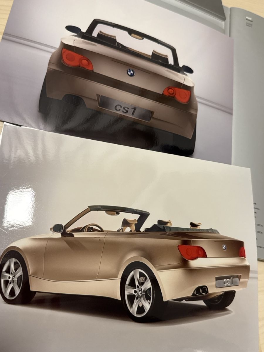 BMW Documenti: BMW Concept Studie CS1 - Exklusives Pressematerial – Usato da Grenchen venduto da Lucy68 7