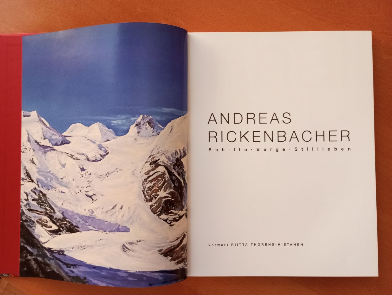 Livres: Andreas Rickenbacher     Schiffe Berge Stillleben  – D'occasion à Allschwil par Arno1962 5