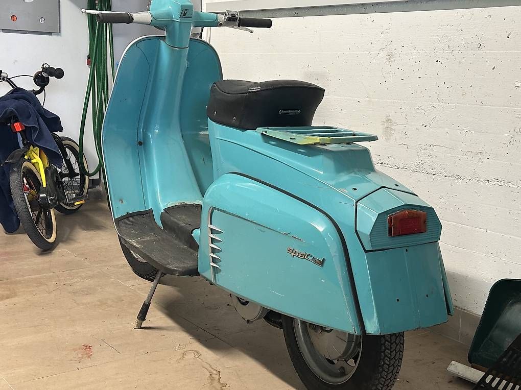Route: Lambretta special 50 – D'occasion à Crans-Montana par trattore 2