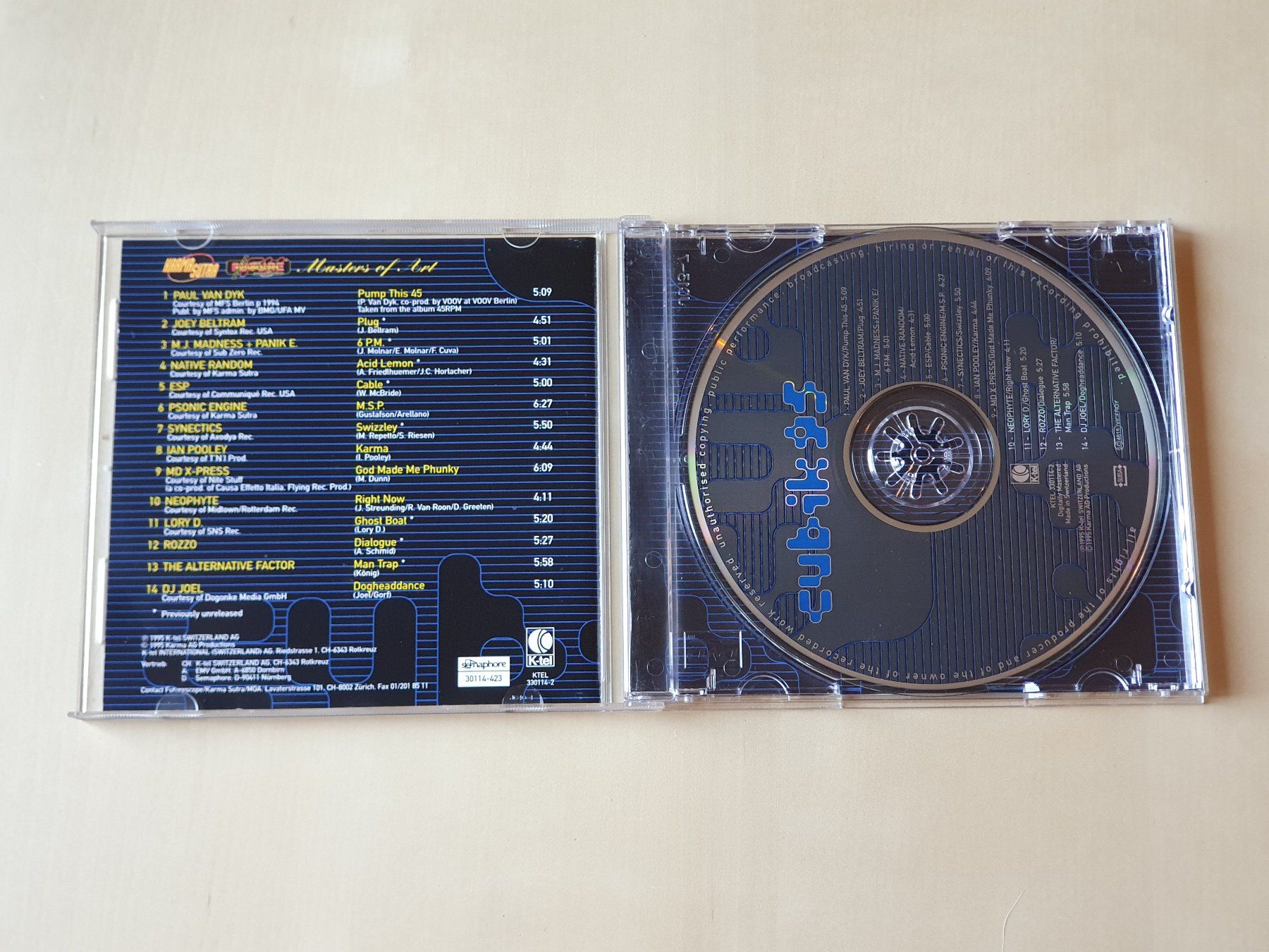 CD: Cubik 95 – Usato da Stansstad venduto da collectorsshop 2