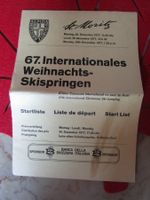 WALTER STEINER 67.WEIHNACHT-SKISPRINGEN 1977 AUTOGRAMM ANTIK