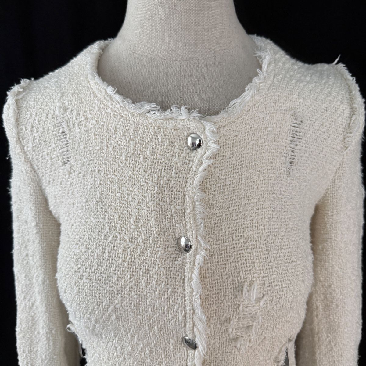 Iro Giacche: IRO Tweed Cotton Jacket – Nuovo (secondo la descrizione) da Emmen venduto da AVVIIVVA_Store 1