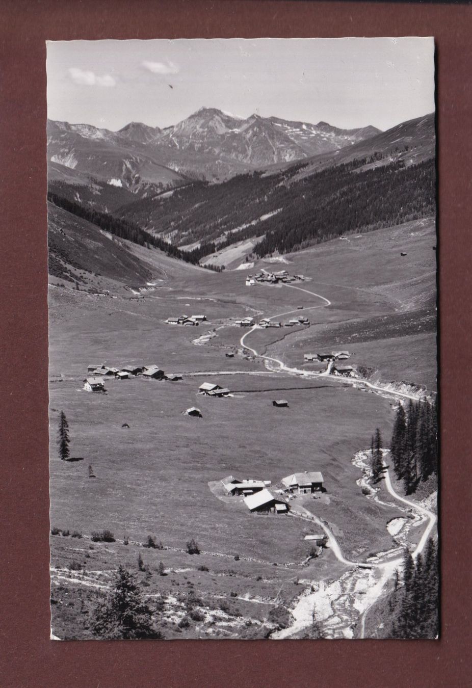 Ansichtskarten: DAVOS - Sertigtal - 1962 – Gebraucht aus Pully von nicecards