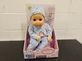 Neu - Baby Annabell Puppe - Little Alexander mit Flasche