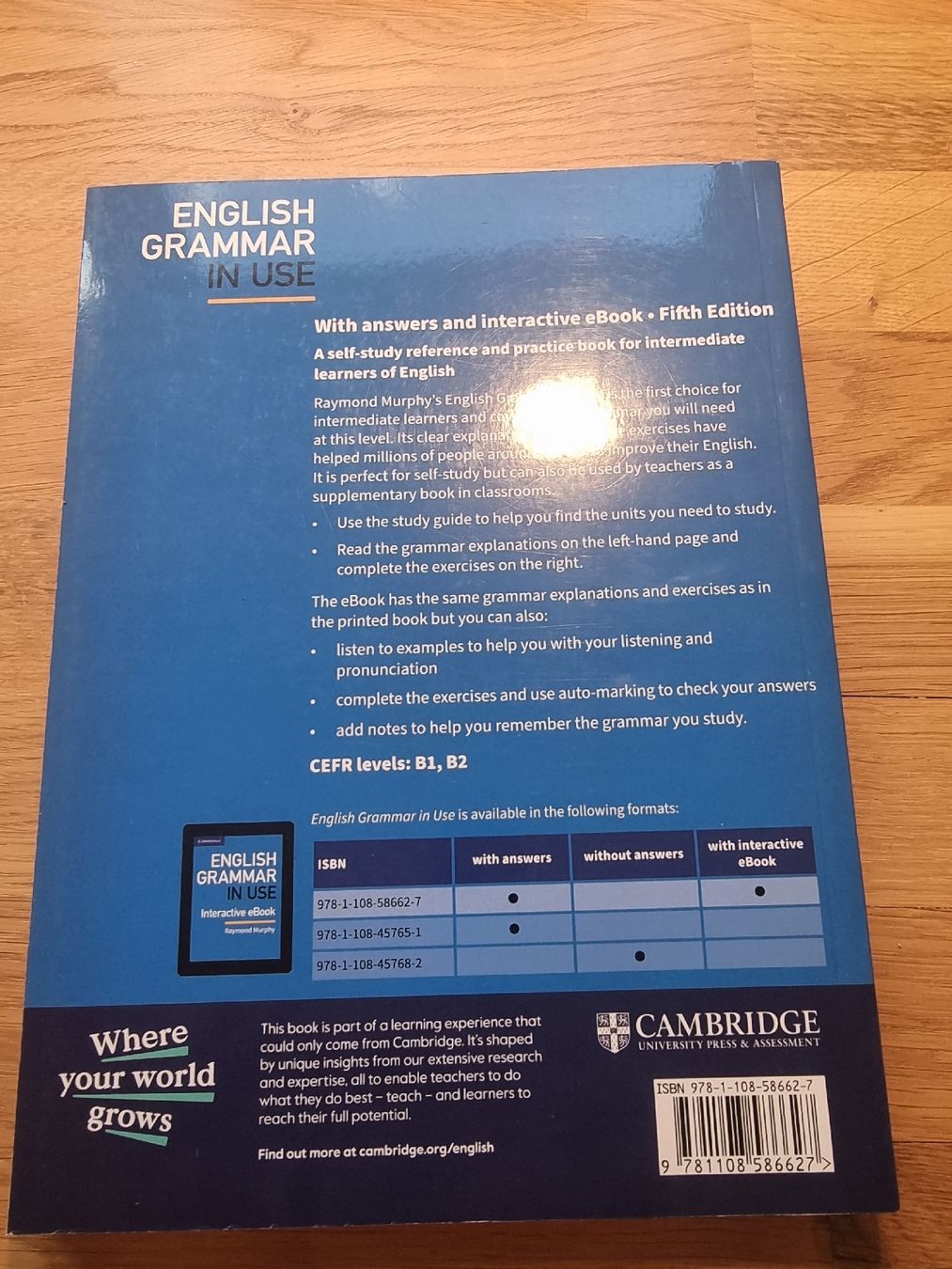 Libri: English Grammar von Cambridge – Nuovo (secondo la descrizione) da Derendingen venduto da Sarah.jana 1