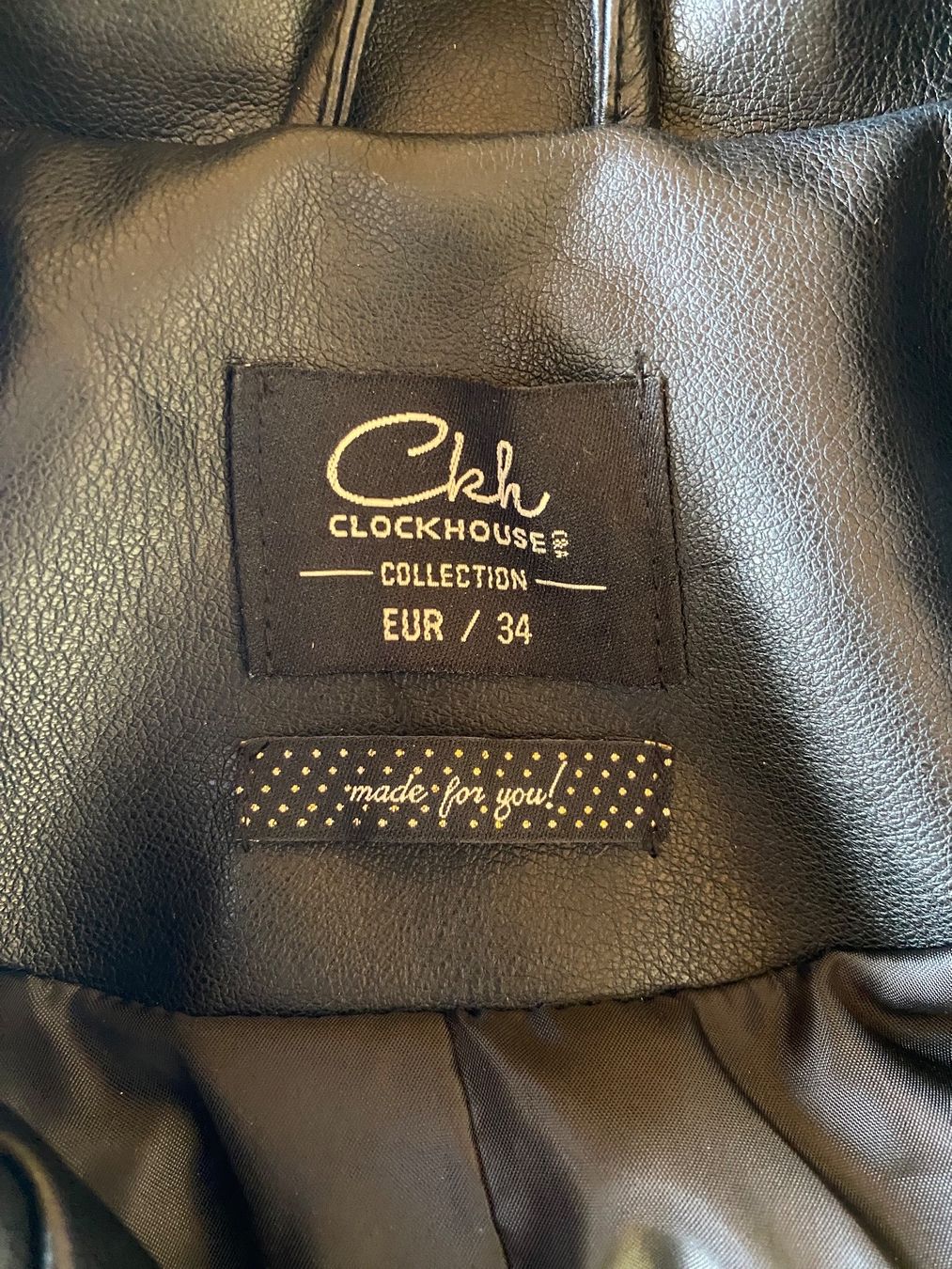 C&A Giacche: Veste simili cuir neuve – Nuovo (secondo la descrizione) da Les Giettes venduto da joelledu 2