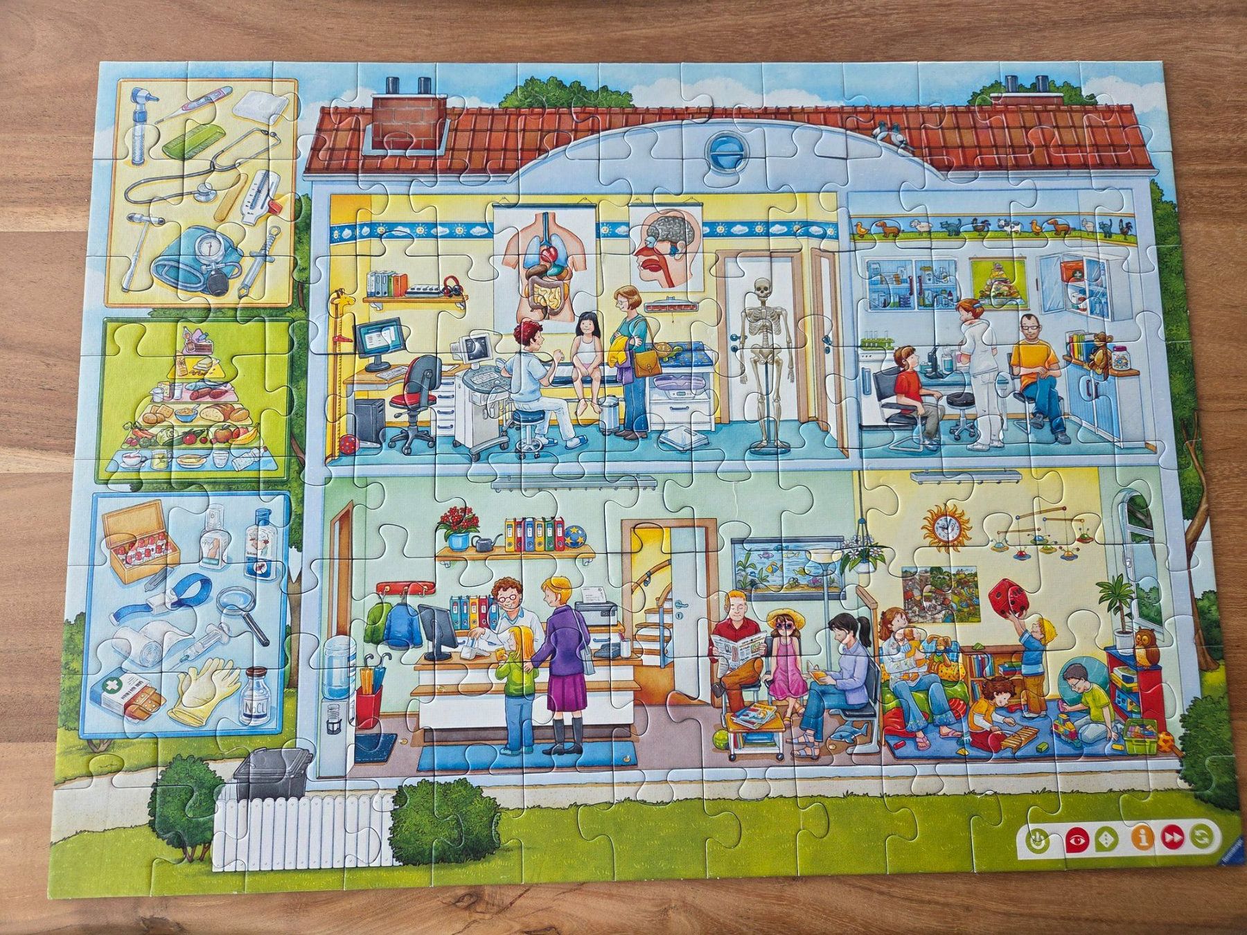 Tiptoi Puzzle: 2 Tiptoi Puzzle " Der Ponyhof  & Beim Kinderarzt * – Usato da Niederuzwil venduto da kleine_hexe 3