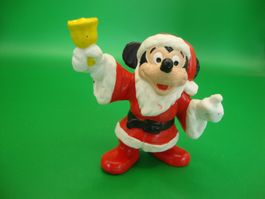 MICKEY MAUS als Santa Claus von 1992 BULLY 5,5 cm Figur top