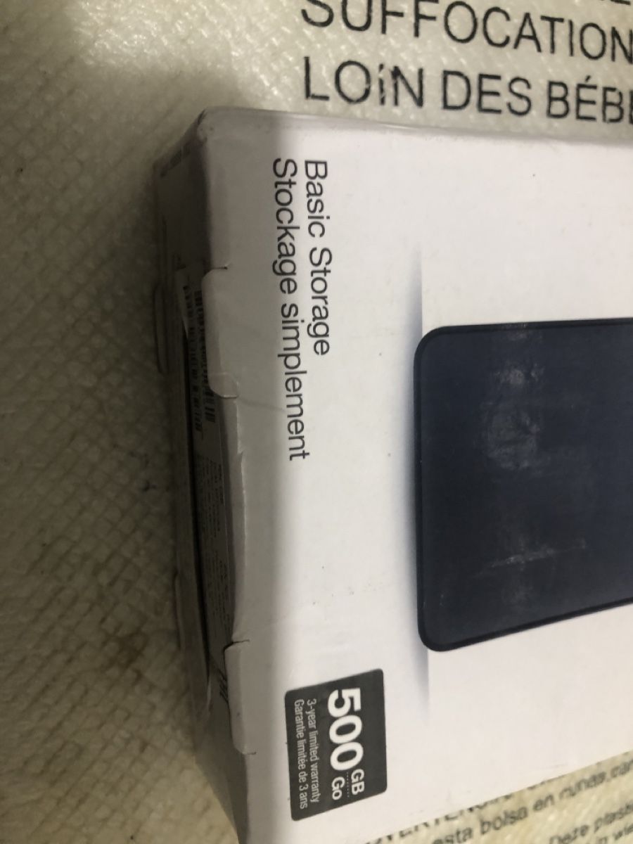 Western Digital Dischi rigidi: Disque Dur Externe WD Elements 500 Go  Neuf&Neu – Nuovo (secondo la descrizione) da Biel-Bienne venduto da alos07 1