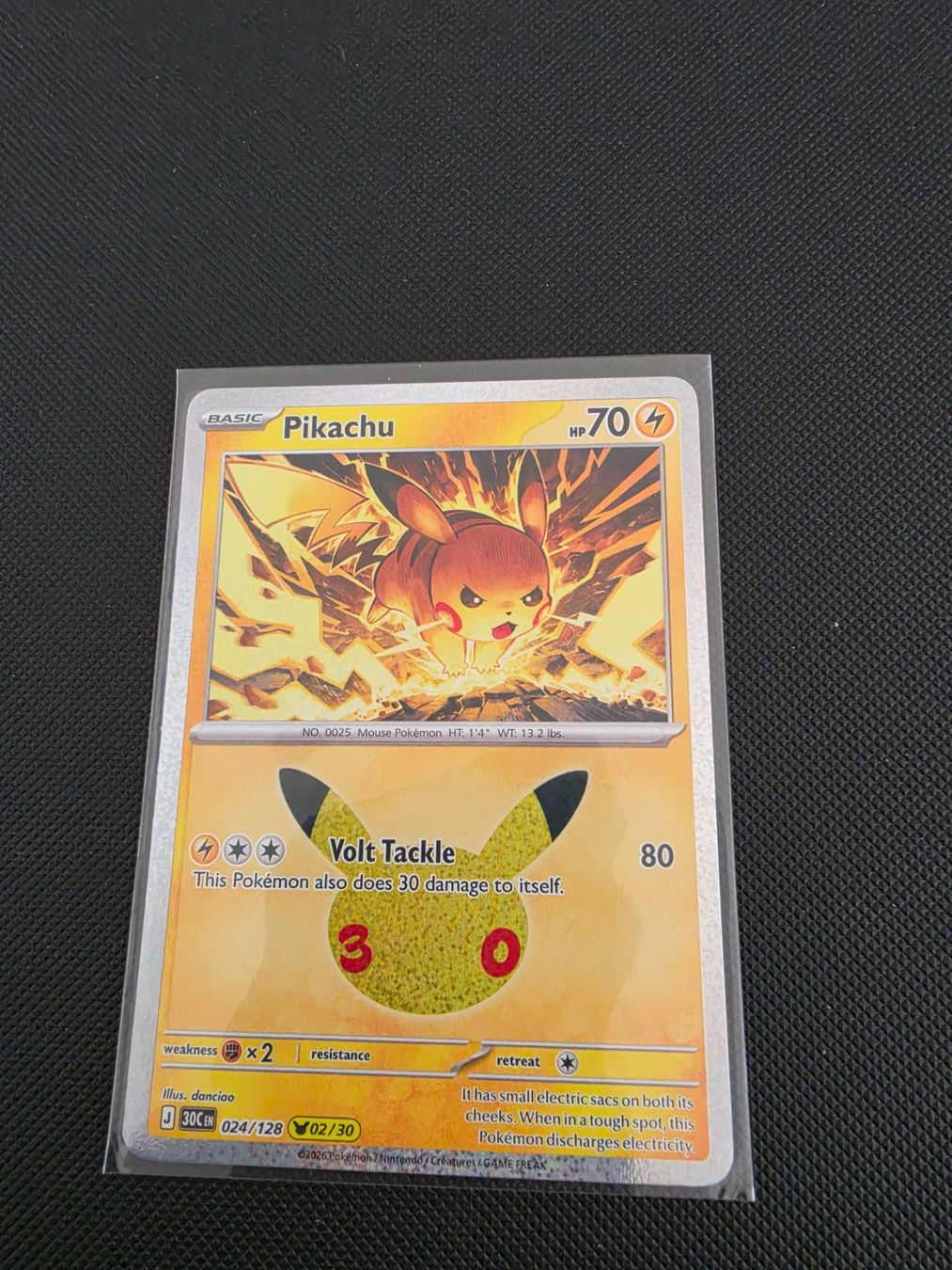 Pokémon Carte collezionabili: Pokemon Pikachu 30th Celebrations 024/128 – Nuovo (secondo la descrizione) da Luzern venduto da heini81