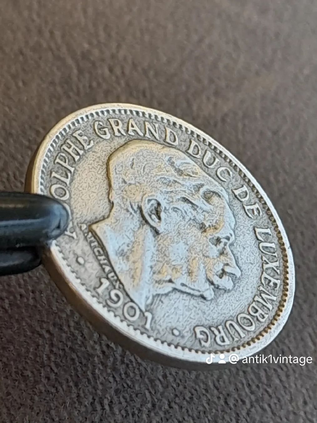Tutti le monete: 10 Centimes 1901 Luxemburg – Usato da Basel venduto da Basel_20 1
