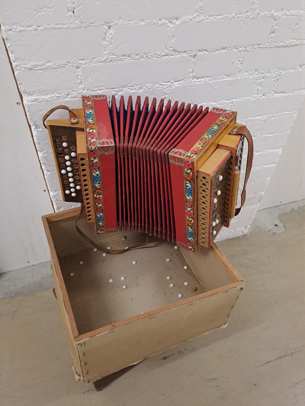 Strumenti musicali: schwyzerorgeli ton B 18 basses  – Usato da Villeneuve venduto da BibiVintage 7