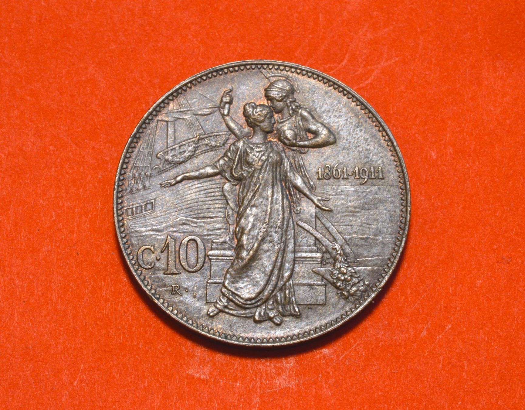 Alle Münzen: Italien 10 centesimi 1911 – Gebraucht aus Oberglatt ZH von dil_85sh 1