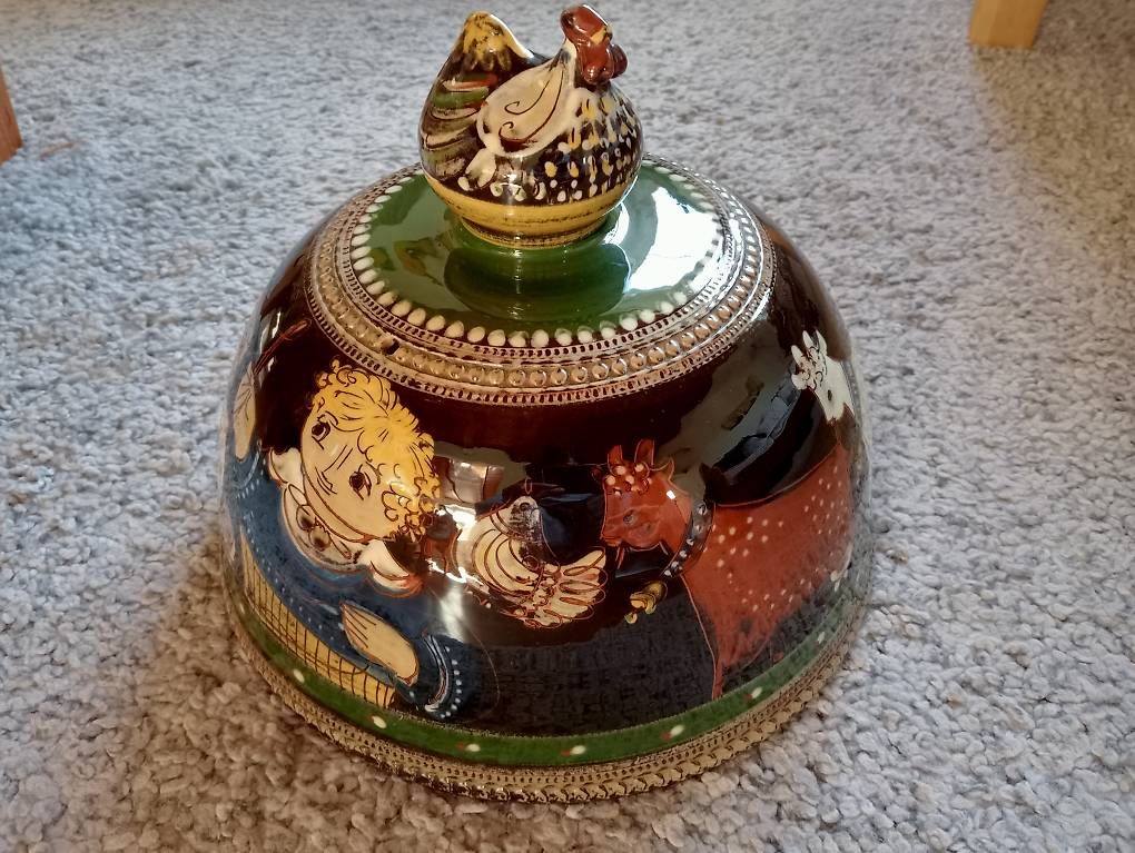 Campanacci mucche: Käse- oder Kuchenglocke – Difettoso da Waldenburg venduto da DorineS 1
