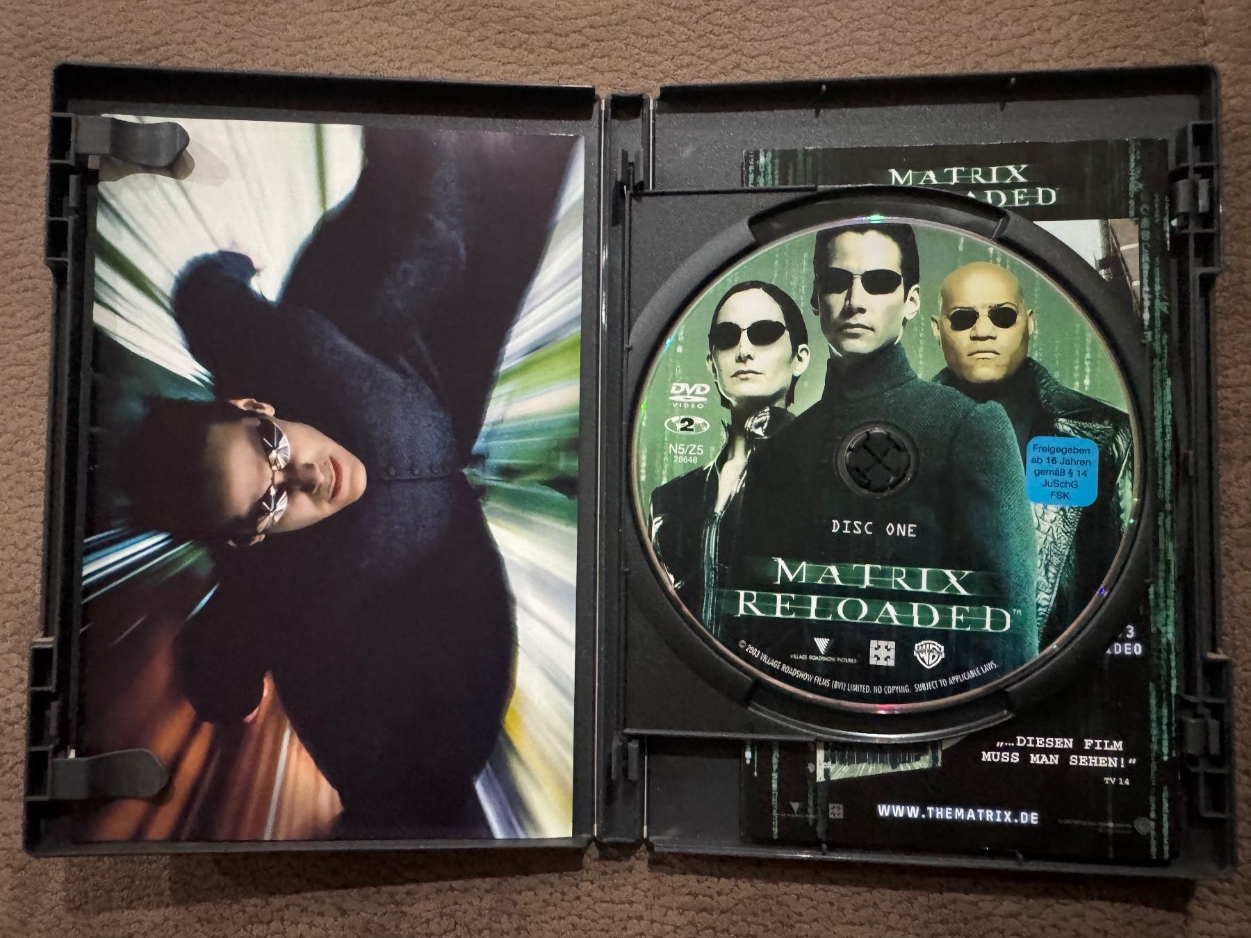 Alle DVDs: Matrix Reloaded – Gebraucht aus Dietikon von MuNathy 2