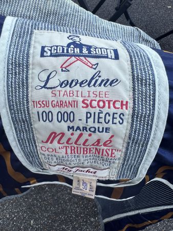 Sakko Herren Scotch & Soda hellblau Grösse L 50