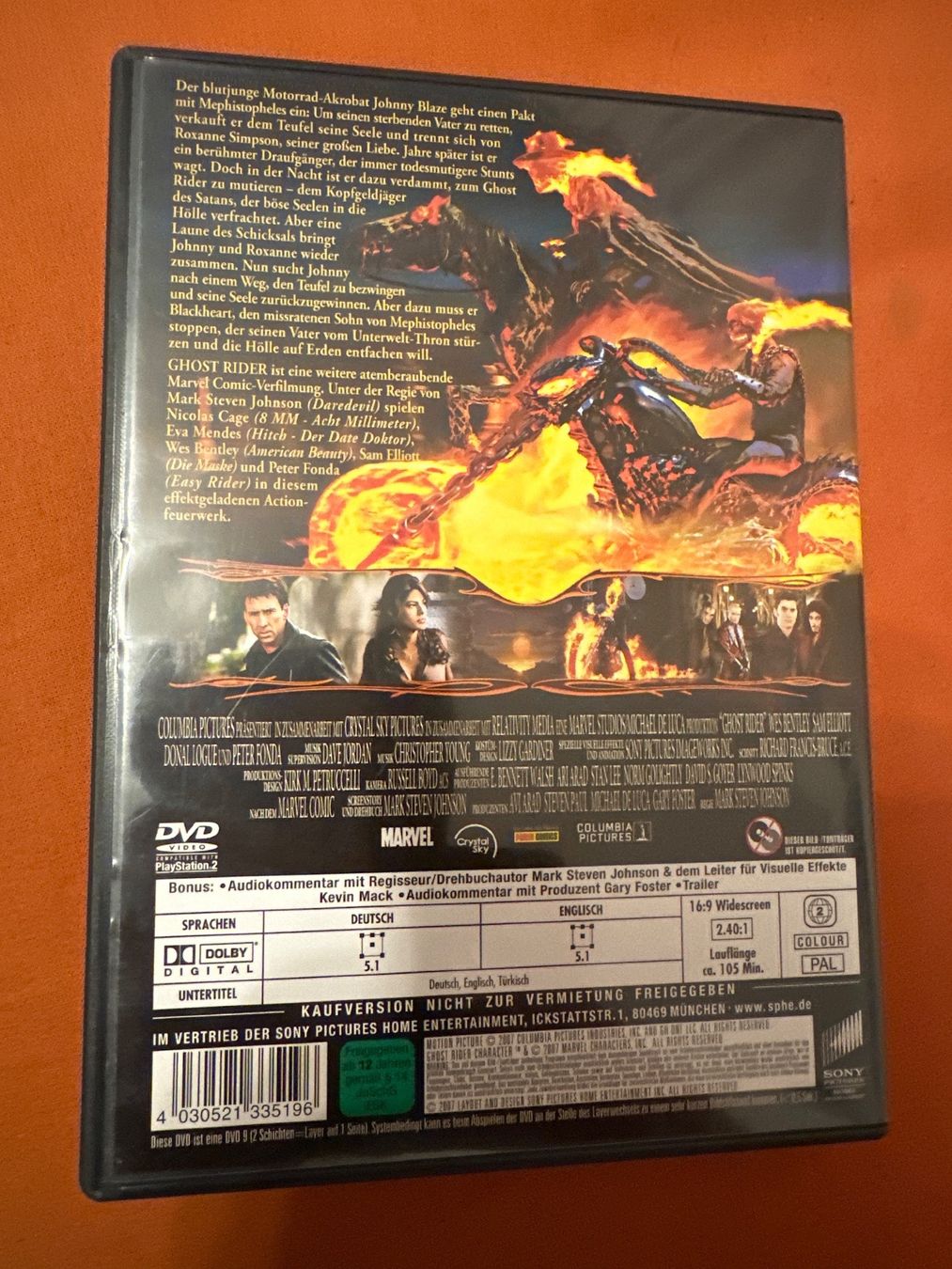 Alle DVDs: Ghost Rider – Gebraucht aus Schaffhausen von D-MAC 1