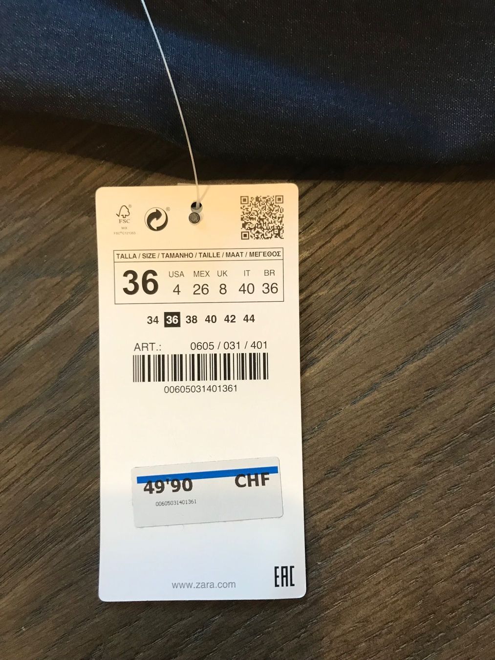 Zara Giacche: Blazer von Zara Grösse 36 – Nuovo e nell'imballaggio originale da Zürich venduto da Faetze0 1