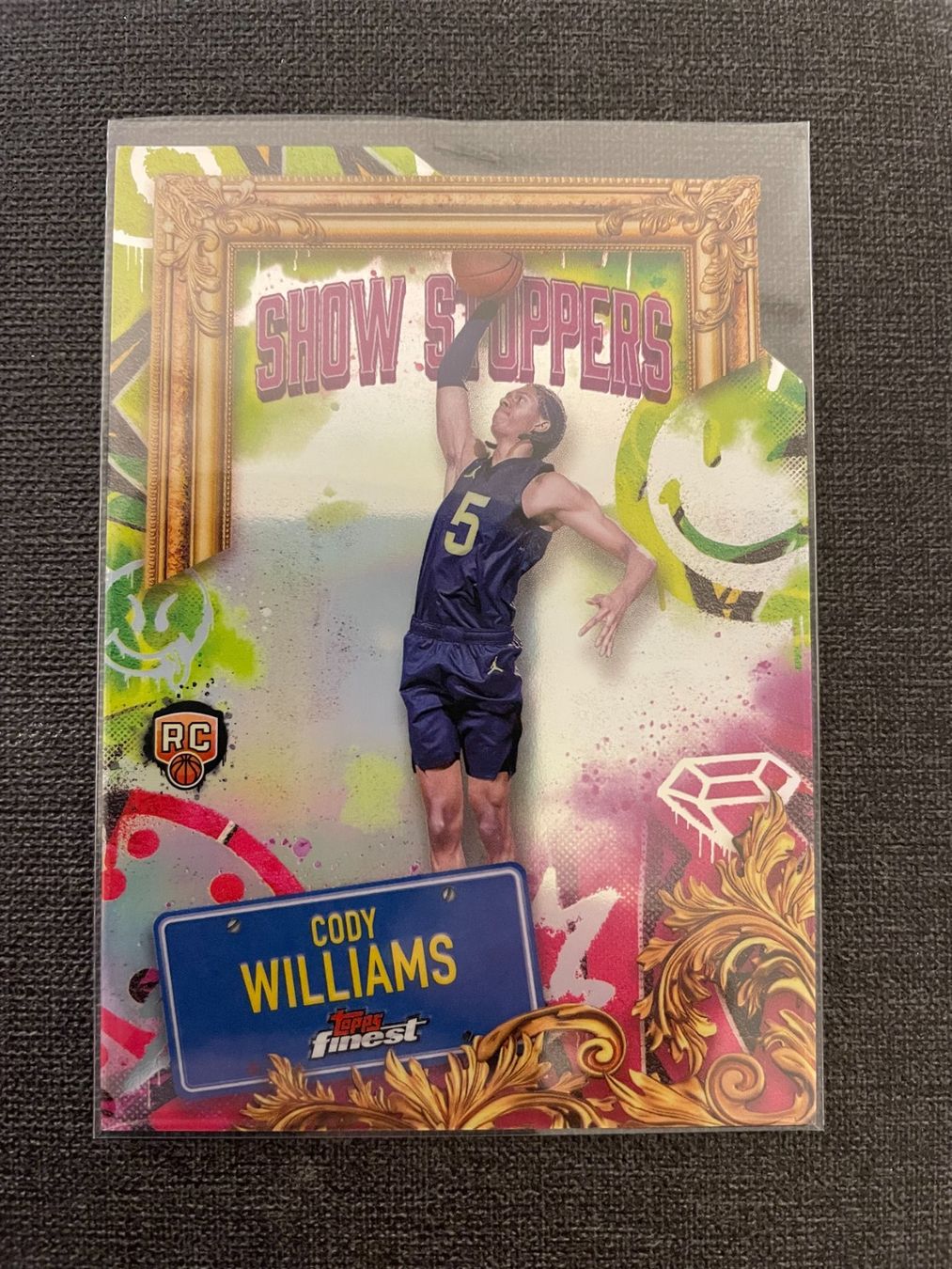 Topps Carte collezionabili: Topps finest Cody Williams NBA – Usato da Burgdorf venduto da Sports_Cards_3400