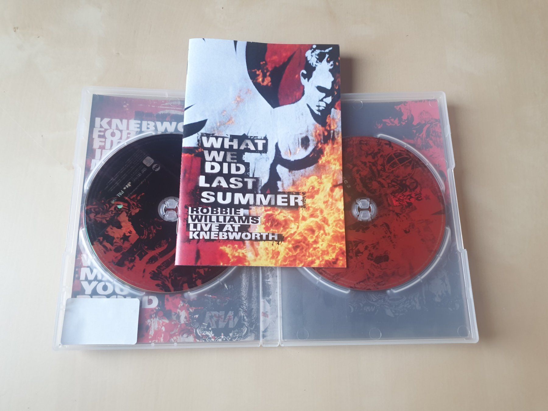 Tutti i DVDs: Robbie Williams what we did last summer – Usato da Stansstad venduto da collectorsshop 2