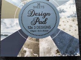 Design Pad 36 Blatt 170gsm 20.3x20.3cm neu