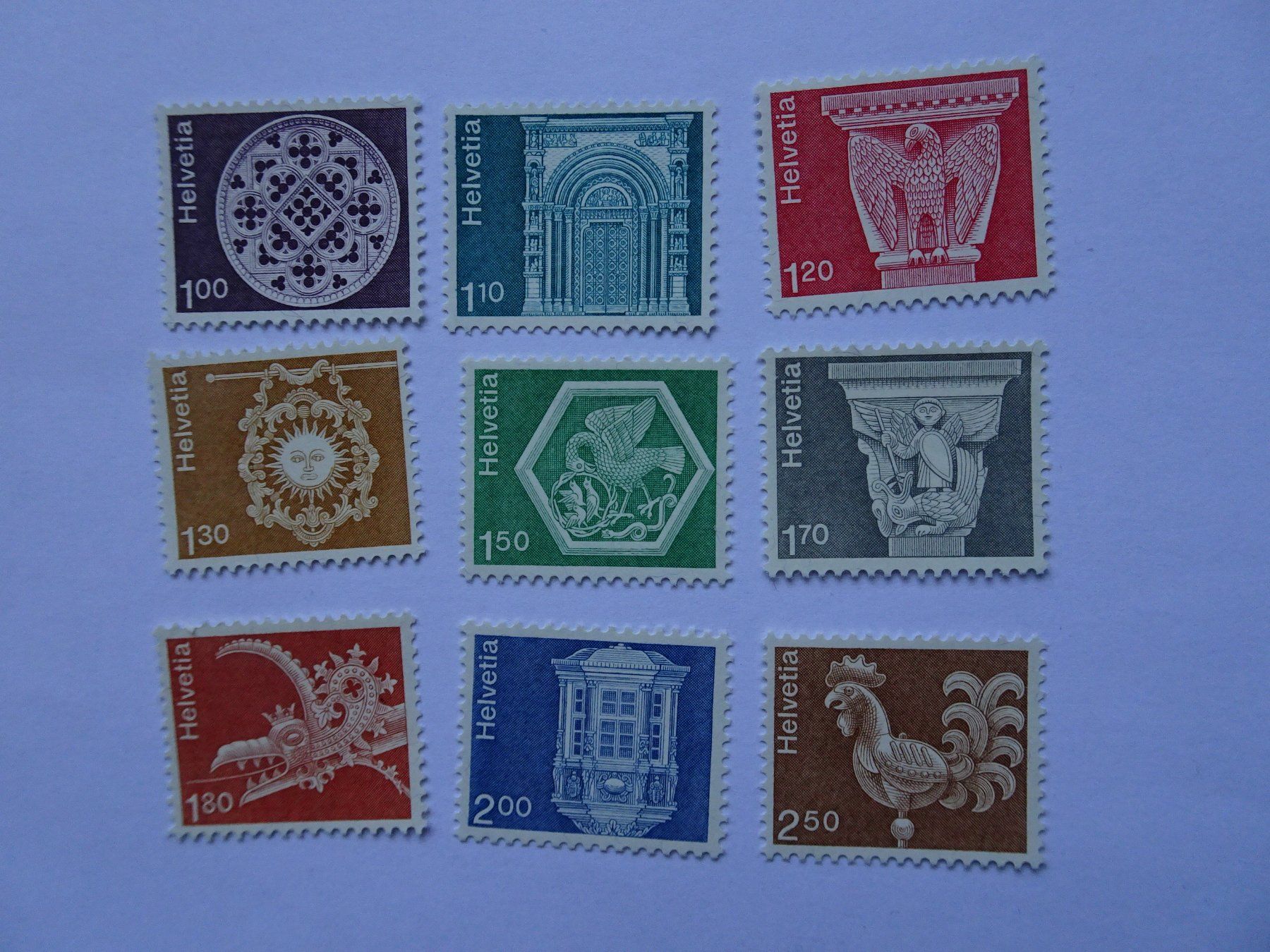Tutti i francobolli: 1973*-1975* – Nuovo (secondo la descrizione) da Aadorf venduto da Chnorli-Furz