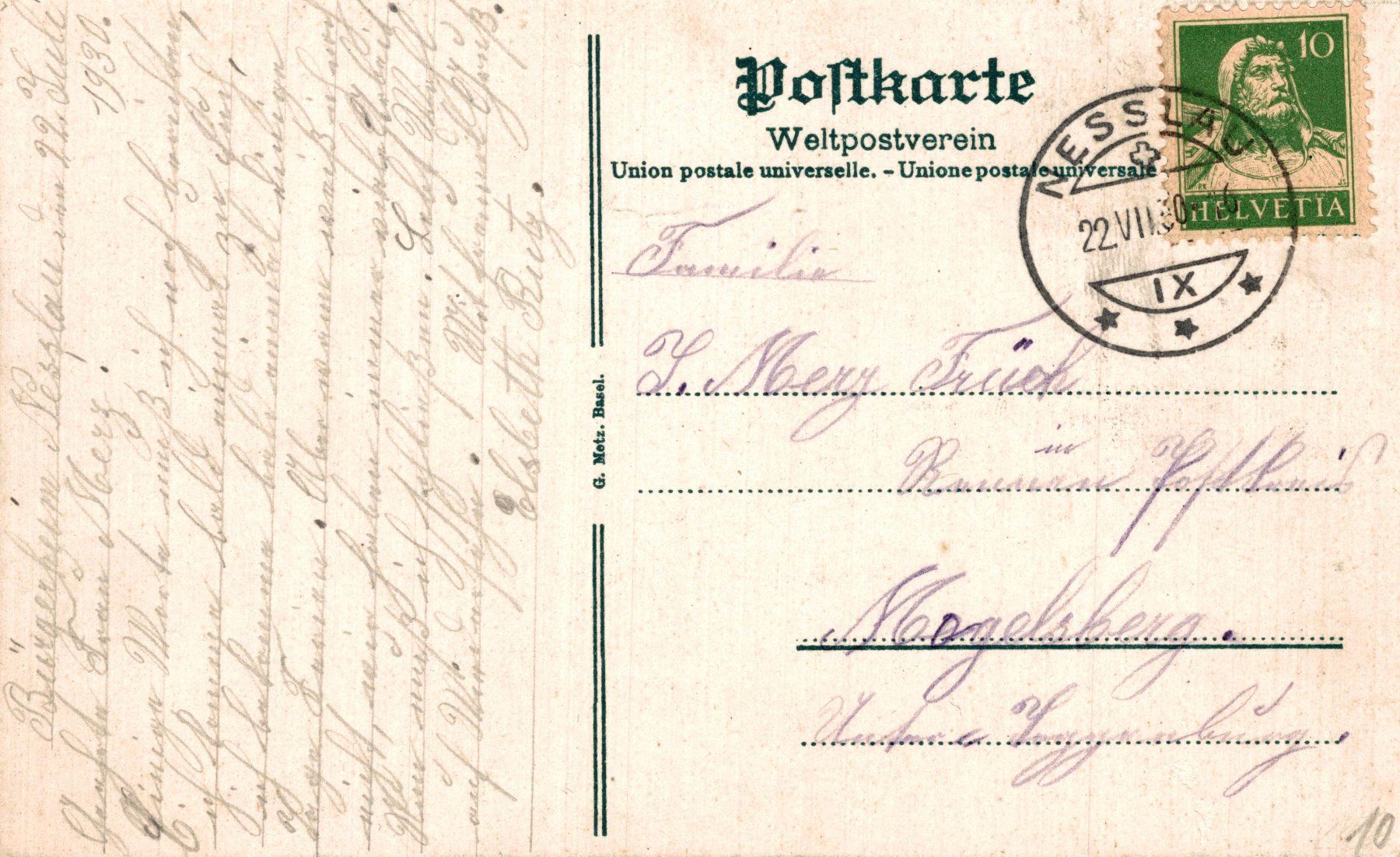 Cartoline postali: Restaurant Terrasse am See – Usato da Bronschhofen venduto da Astore 1