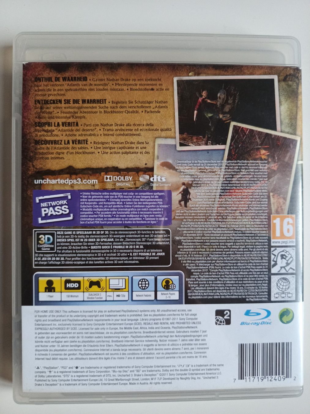 Spiele: Uncharted 3: Drake's Deception - PS3 - Top Zustand! – Gebraucht aus Villmergen von MAYIAN_RETRO 1