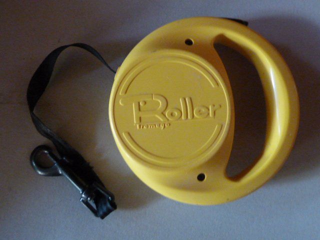 Collier et laisse: Roller Tremego Roll-Leine, gelb – D'occasion à Nunningen par mercury-4-dogs 1