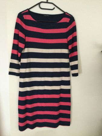 Marc O'Polo Kleid blau-rosa gestreift Groesse S