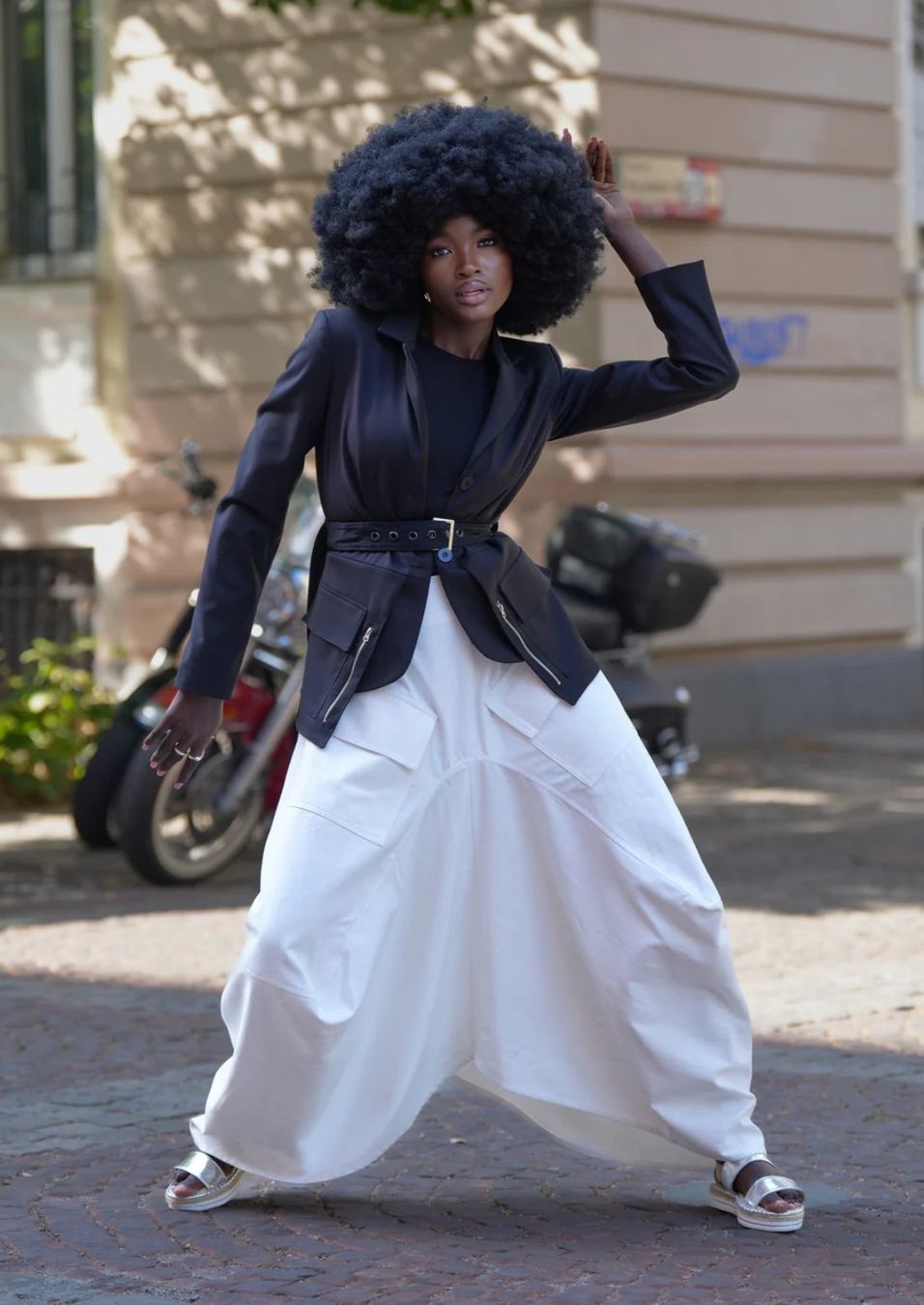 Gonne: Designer-Jeansrock in Weiss - Handmade – Nuovo e nell'imballaggio originale da Zürich venduto da Naebeli 2