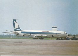 Tradewinds (Britisch) Boeing 707 G-BFEG