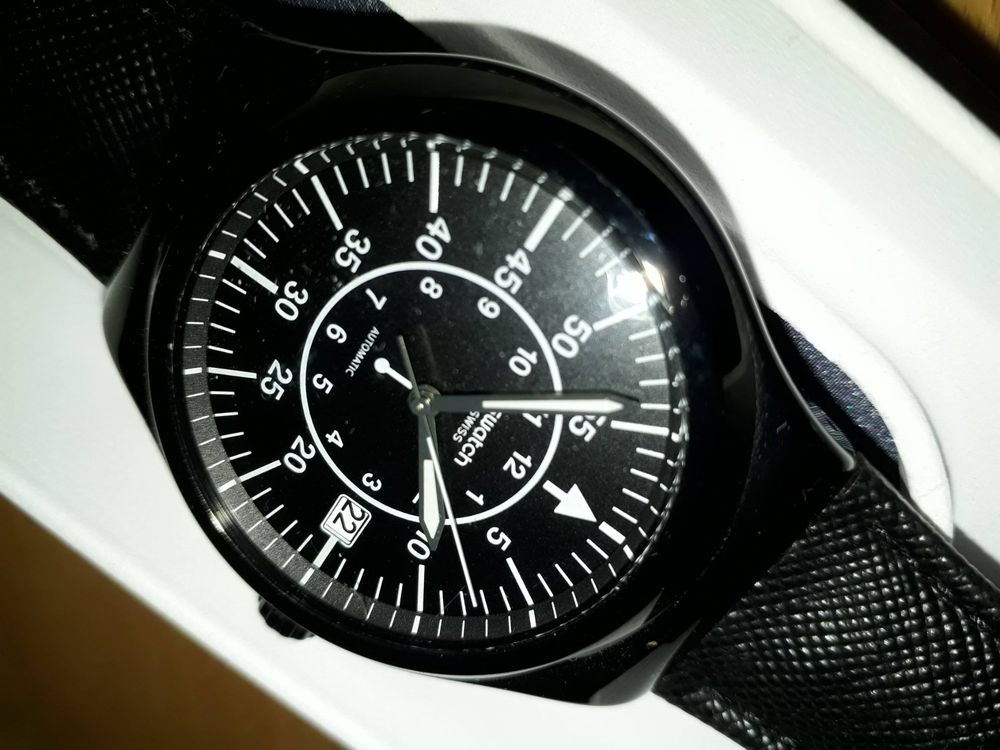 Swatch Automatic SISTEM SLATE YIB400 Acheter sur Ricardo