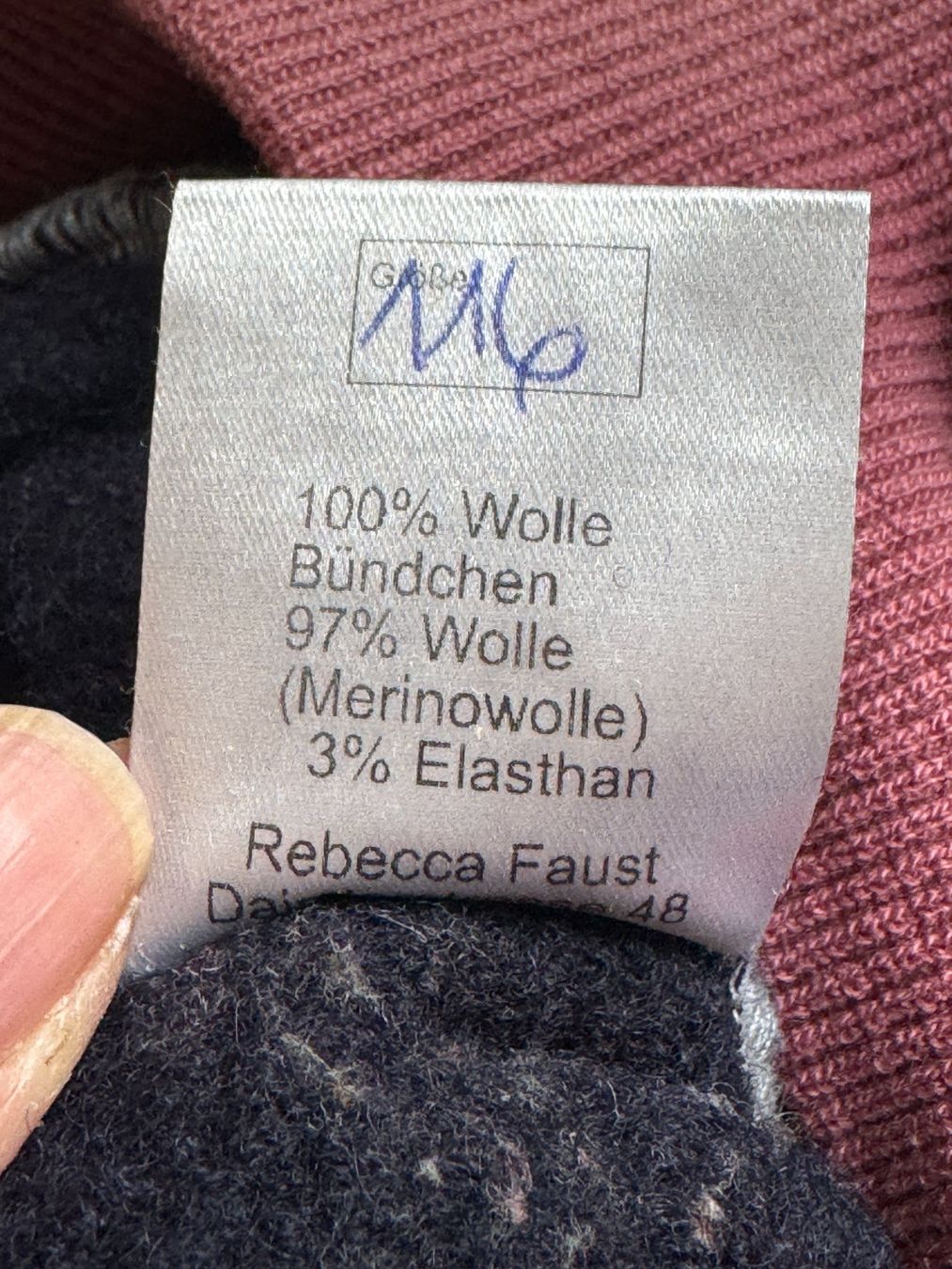 Hosen: Wollwalk Hose Gr. 116 – Gebraucht aus Basel von inf_z7j8 2