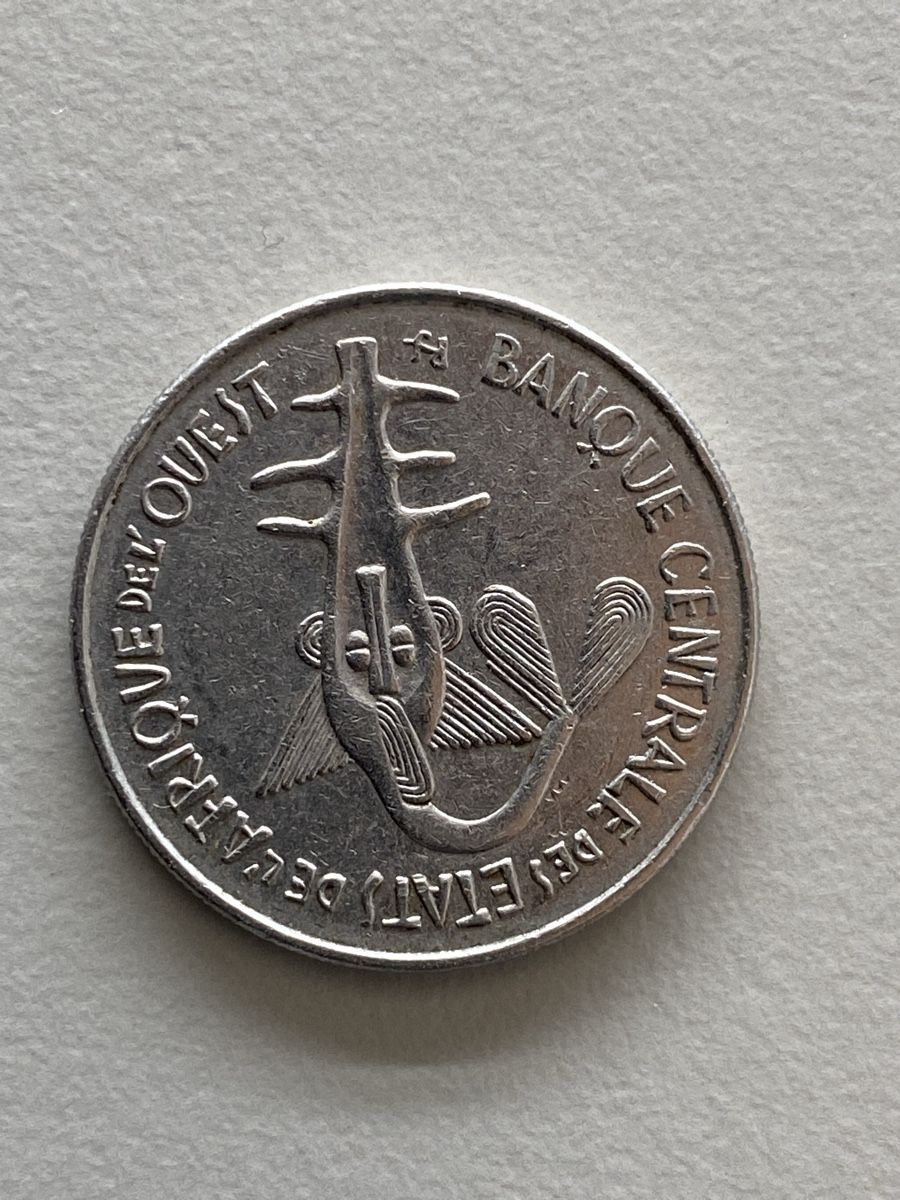Tutti le monete: Afrique Ouest - 100 francs - 1974 – Usato da Payerne venduto da Mike1682 1