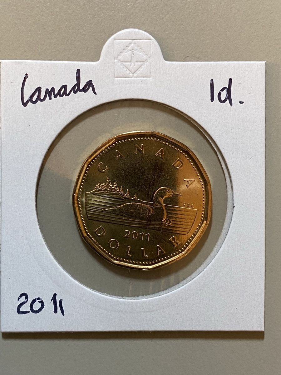 Toutes les monnaies: Canada - 1 dollar - 2011 – D'occasion à Payerne par Mike1682