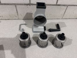 Zyliss Raffel / Trommelreibe mit 3 Trommeln
