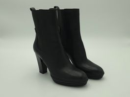 Hogan Chelsea Platform Ankle Boots – EU 36.5 – Schwarz Neu