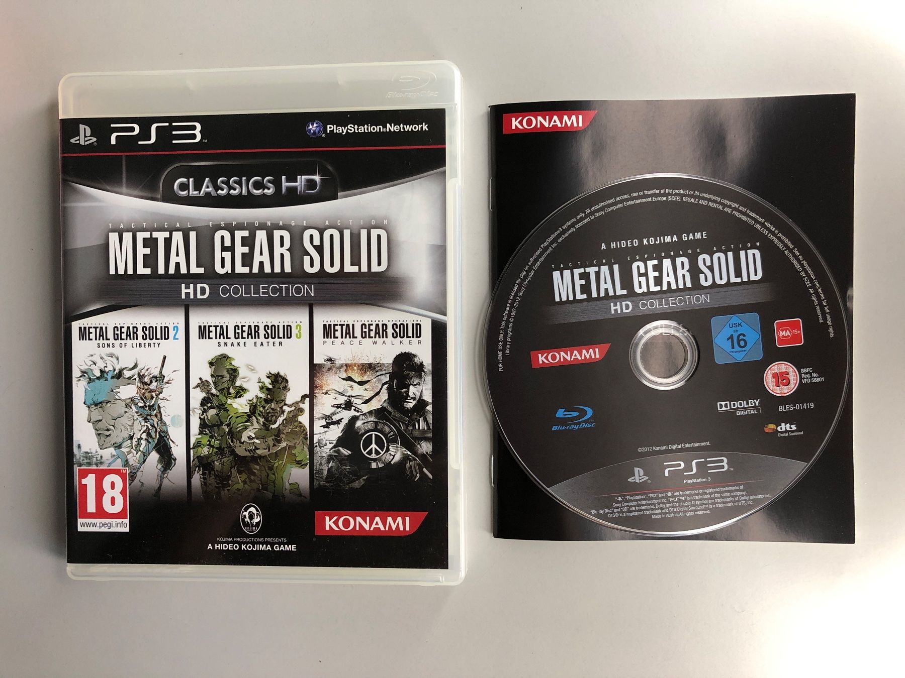 Sony Spiele: Metal Gear Solid HD Collection - Classics HD - PS3 – Gebraucht aus St.gallen von