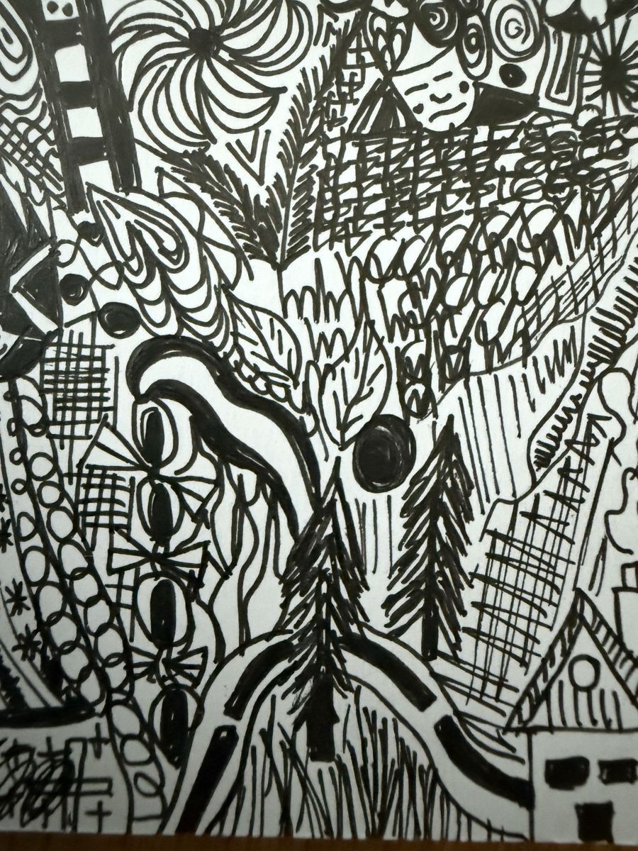 Dipinti: Das Tor / C. Steffen / Art Brut / Outsider Art – Nuovo e nell'imballaggio originale da Sempach Station venduto da blackhors 5