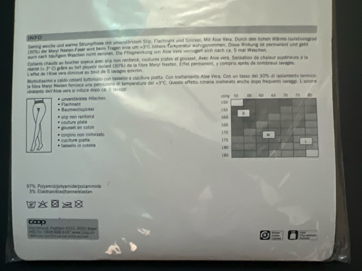 Strümpfe & Strumpfhosen: Strumpfhose – Neu und originalverpackt aus HORGEN von vladibarca10 4