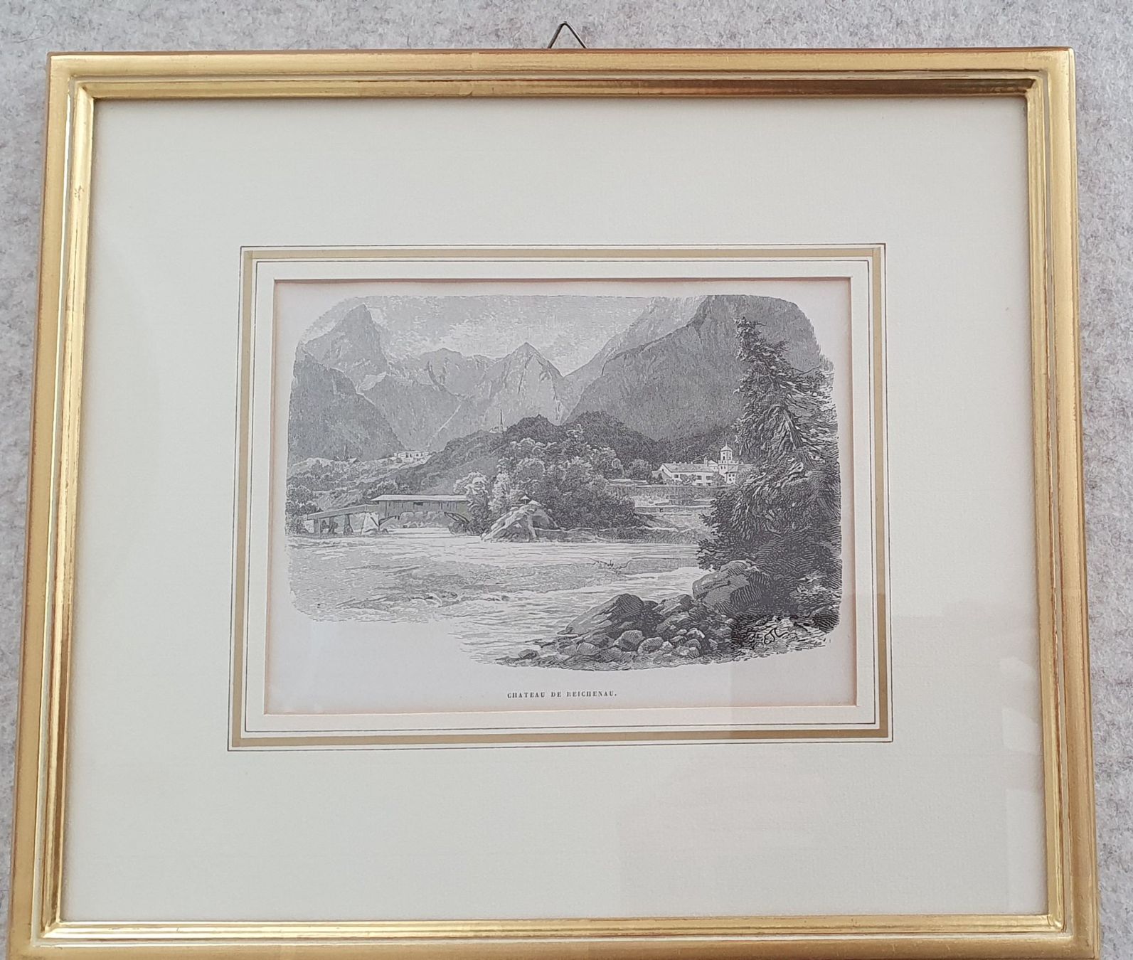 Foto & Immagini: Bild (Stich) Chateau de Reichenau – Usato da Gossau SG venduto da Novaforte 3