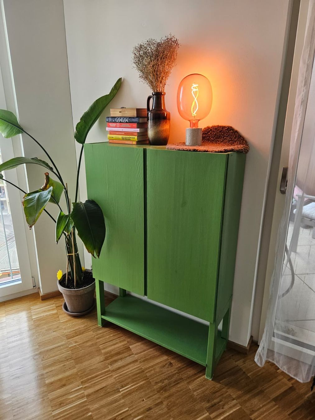 Ikea Cassettiere: Kommode Kieferholz grün – Usato da Zürich venduto da the_k8dc