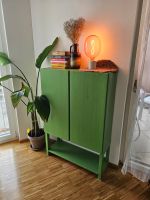 Kommode Kieferholz grün