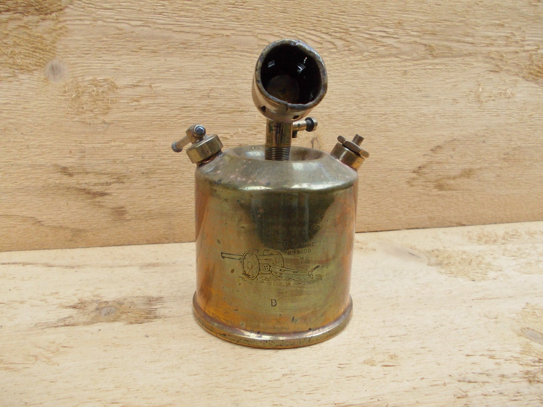Tutti gli attrezzi: Antike Lötlampe CANON 75 Messing Brenner – Usato da Gsteigwiler venduto da HORMIGA21 5