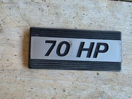 Auto Ersatzteil Plakette Emblem Fiat 70HP